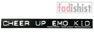 'Cheer Up Emo Kid' Sticker