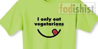 'I Only Eat Vegetarians' T-Shirt