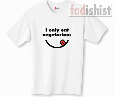 'I Only Eat Vegetarians' T-Shirt