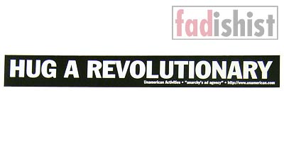 'Hug a Revolutionary' Sticker