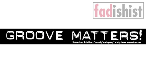 'Groove Matters' Sticker