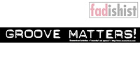 'Groove Matters' Sticker