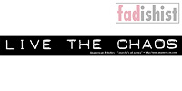 'Live The Chaos' Sticker