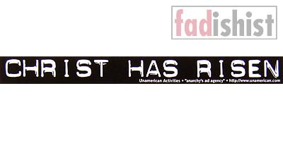 'Christ Has Risen' Sticker