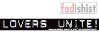 'Lovers Unite!' Sticker