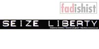 'Seize Liberty' Sticker
