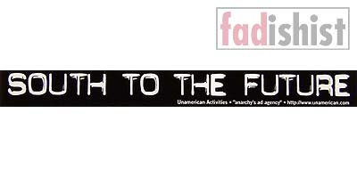 'South To The Future' Sticker